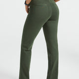 PRESALE ⏰ 7-Pocket DPYP™ Dress Pant Yoga Pants | Straight (Heather Olive)