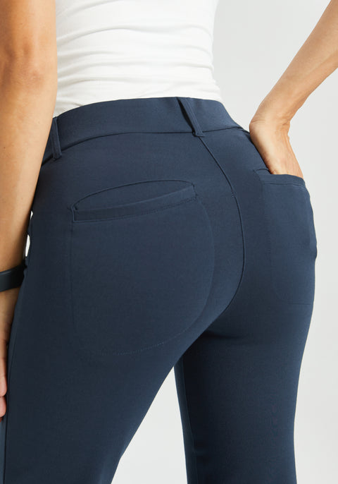⏰ PRESALE | 7-Pocket Dress Pant Yoga Pant | Straight (Navy)