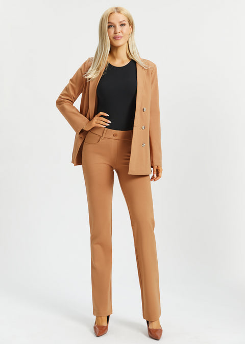 PRESALE ⏰ 7-Pocket DPYP™ Dress Pant Yoga Pant | Straight (Sandalwood)