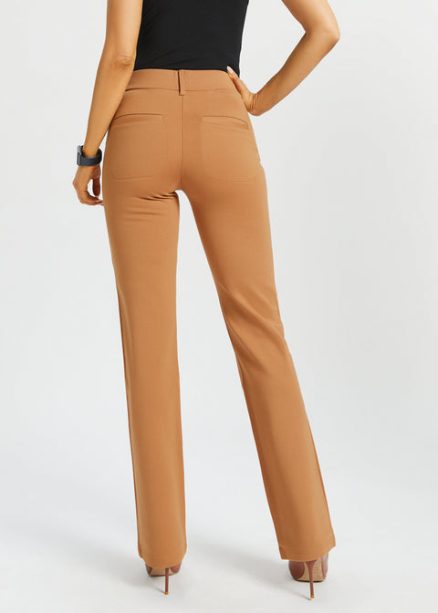 PRESALE ⏰ 7-Pocket DPYP™ Dress Pant Yoga Pant | Straight (Sandalwood)