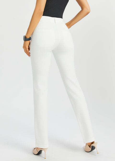 7-Pocket DPYP™ Dress Pant Yoga Pant | Straight (Star White)