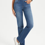 Signature Mid-Rise Denim | Straight (Alamo Wash)