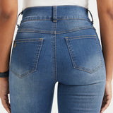 Signature Mid-Rise Denim | Straight (Alamo Wash)