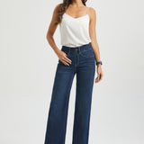 Signature Mid-Rise Denim | Wide (Roma Wash)