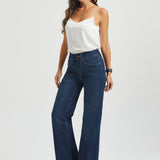 Signature Mid-Rise Denim | Wide (Roma Wash)