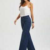 Signature Mid-Rise Denim | Wide (Roma Wash)