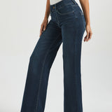 Signature Mid-Rise Denim | Wide (Roma Wash)
