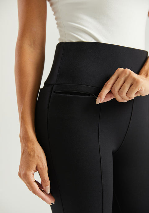 Power Down DPYP Dress Pant Yoga Pant | Skinny (Black) | M / Petite (25 Inches) Power Down DPYP Dress Pant Yoga Pant | Skinny (Black) | M / Petite (25 Inches)