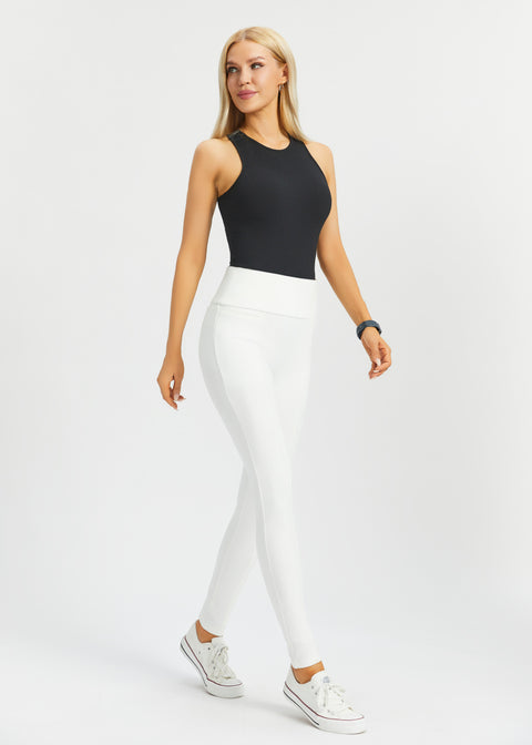 Power Down DPYP™ Dress Pant Yoga Pant | Skinny (Star White)