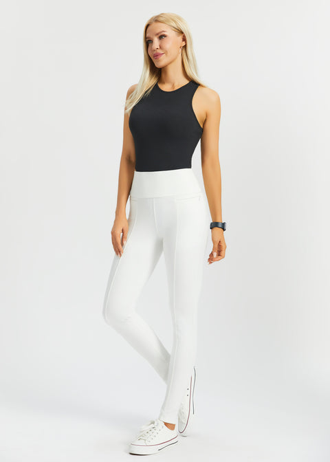 Power Down DPYP™ Dress Pant Yoga Pant | Skinny (Star White)