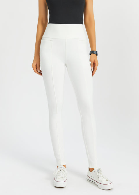 Power Down DPYP™ Dress Pant Yoga Pant | Skinny (Star White)