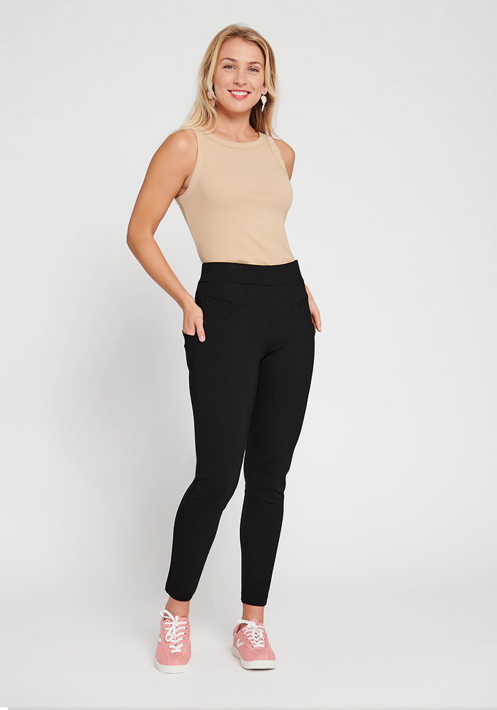 BETABRAND black shimmer Classic Bootcut Dress Yoga Pants - PM –  CommunityWorx Thrift Online