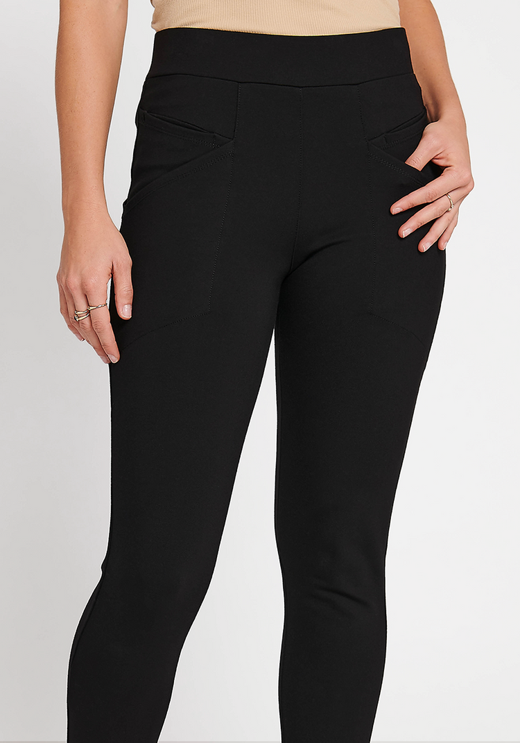 Journey Pant Skinny Black Betabrand