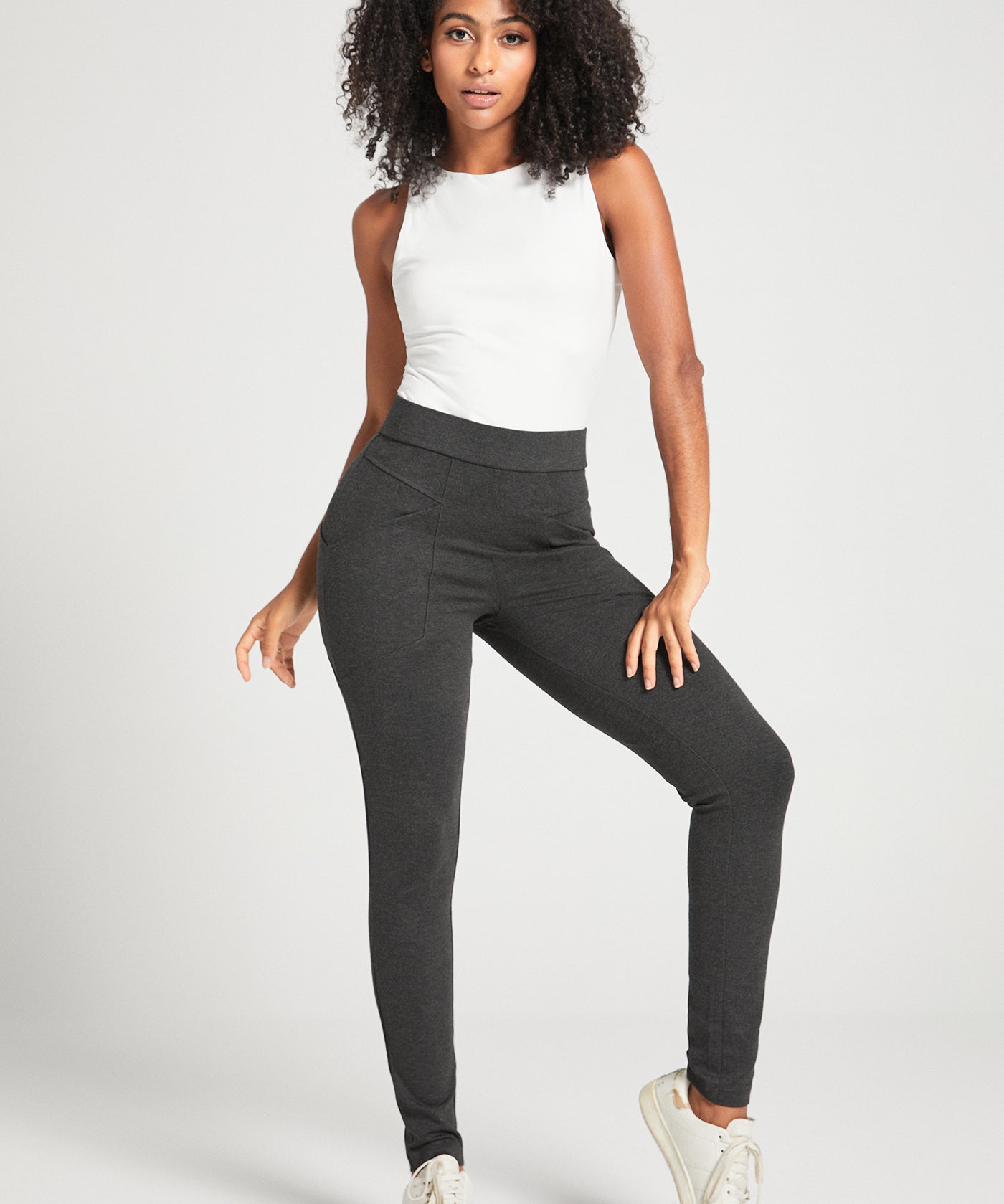 Journey DPYP™ Dress Pant Yoga Pant | Skinny (Charcoal)