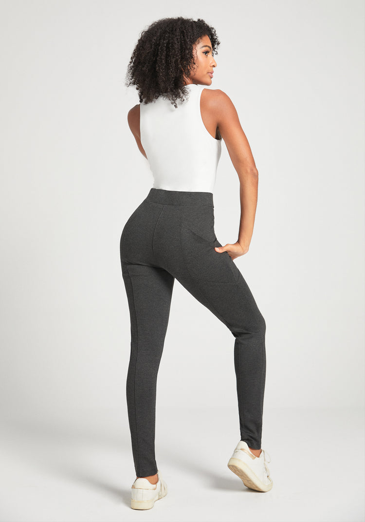 Journey Pant | Skinny (Charcoal) 4 POCKETS