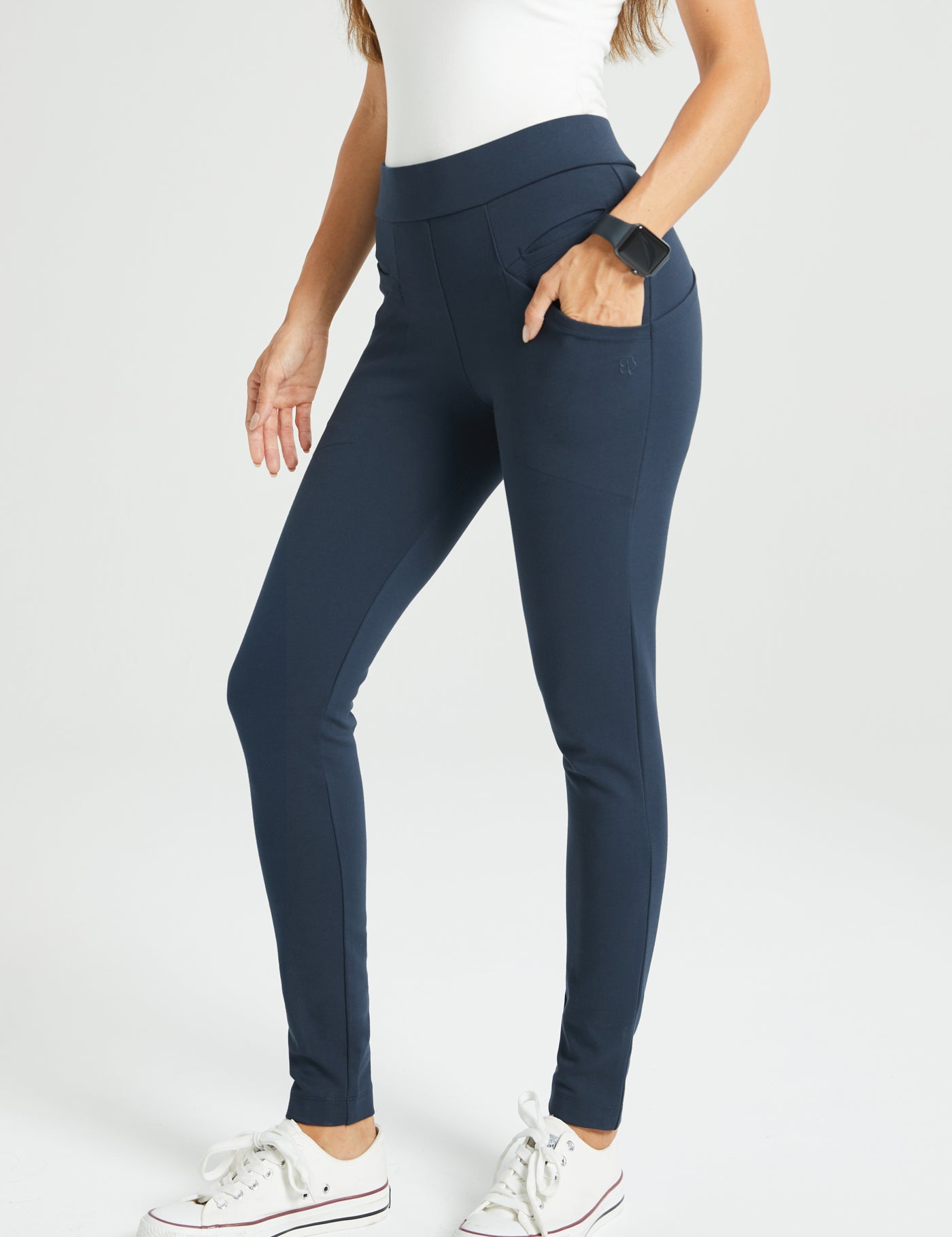 Journey DPYP™ Dress Pant Yoga Pant | Skinny (Navy)