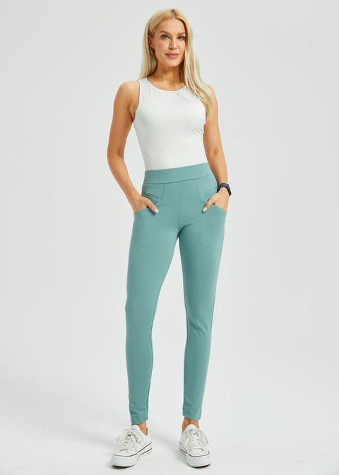 Journey DPYP™ Dress Pant Yoga Pant | Skinny (Steel Blue)