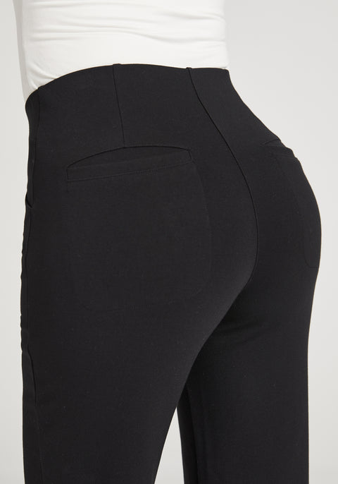 Atlantic DPYP Dress Pant Yoga Pants | Wide (Black) | S / Petite (32 Inches) Atlantic DPYP Dress Pant Yoga Pants | Wide (Black) | S / Petite (32 Inches)