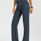 Atlantic DPYP™ Dress Pant Yoga Pants | Wide (Navy)