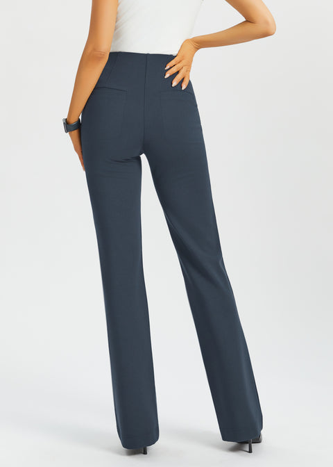 Atlantic DPYP™ Dress Pant Yoga Pants | Wide (Navy)