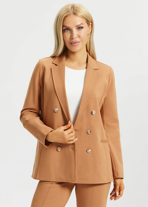 Atlantic DPYP™ Dress Pant Yoga Pants | Wide (Sandalwood)