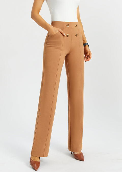 Atlantic DPYP Dress Pant Yoga Pants | Wide (Sandalwood) | XL / Long (36 Inches) Atlantic DPYP Dress Pant Yoga Pants | Wide (Sandalwood) | XL / Long (36 Inches)