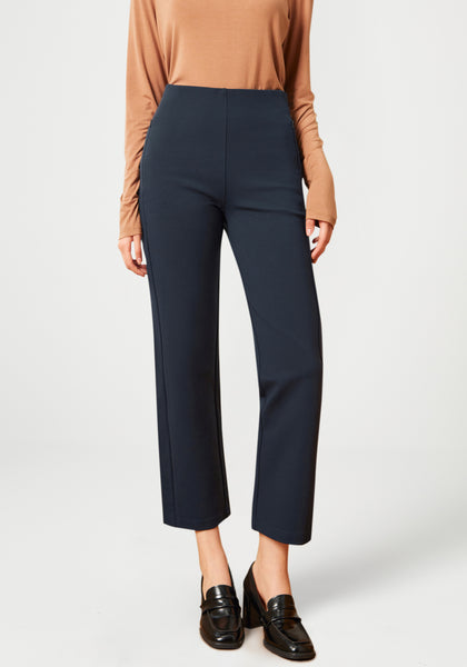 First Rite - Ana Crop Trouser Navy Twill