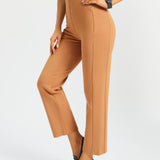 Monroe Crop Trouser DPYP™ | Straight (Sandalwood) - Final Sale