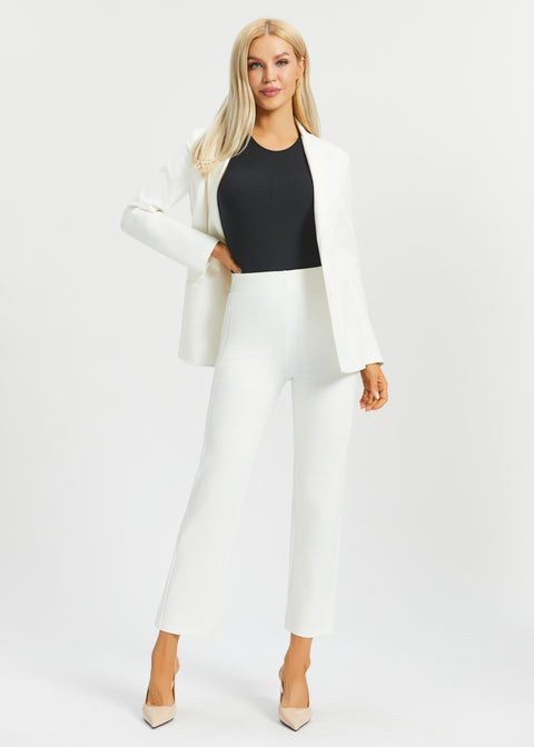 Monroe Crop Trouser DPYP™ | Straight (Star White)