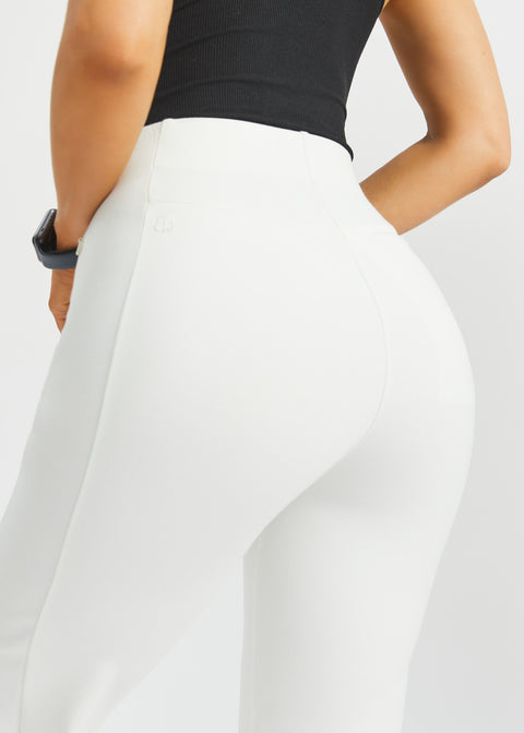 Monroe Crop Trouser DPYP™ | Straight (Star White)