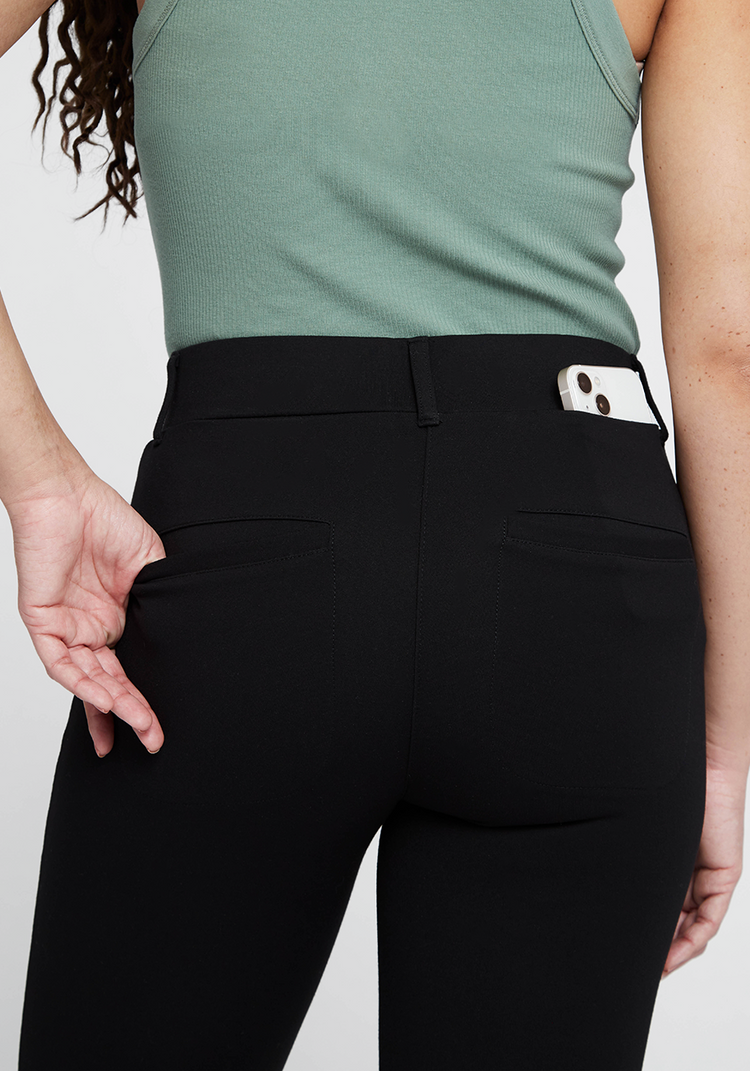 Dressy yoga pants with pockets sales