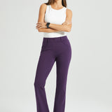 7-Pocket DPYP™ Dress Pant Yoga Pant | Bootcut (Aubergine)