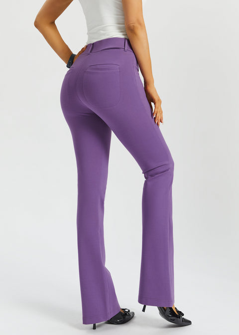 PRESALE ⏰ 7-Pocket DPYP™ Dress Pant Yoga Pant | Bootcut (Grape)