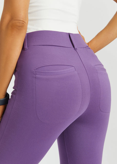 PRESALE ⏰ 7-Pocket DPYP™ Dress Pant Yoga Pant | Bootcut (Grape)