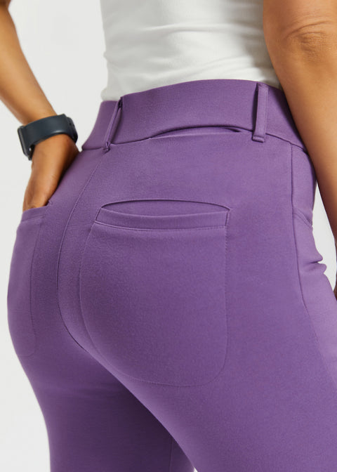 PRESALE ⏰ 7-Pocket DPYP™ Dress Pant Yoga Pant | Bootcut (Grape)