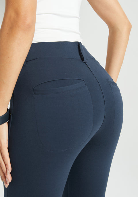 ⏰ PRESALE | 7-Pocket Dress Pant Yoga Pant | Bootcut (Navy)