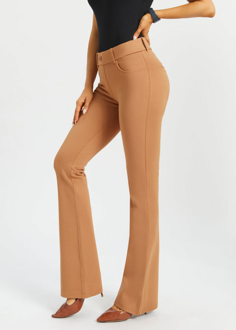 PRESALE ⏰ 7-Pocket DPYP™ Dress Pant Yoga Pant | Bootcut (Sandalwood)