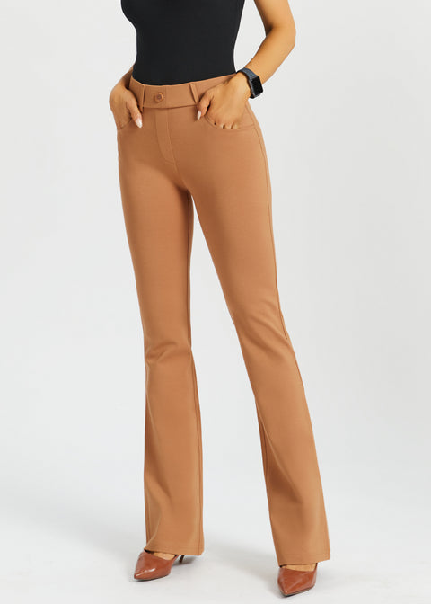 PRESALE ⏰ 7-Pocket DPYP™ Dress Pant Yoga Pant | Bootcut (Sandalwood)