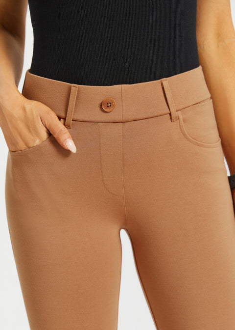 PRESALE ⏰ 7-Pocket DPYP™ Dress Pant Yoga Pant | Bootcut (Sandalwood)