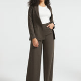 PRESALE ⏰ 7-Pocket High-Waist DPYP™ Dress Pant Yoga Pants | Wide (Heather Brown)