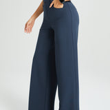 7-Pocket High-Waist DPYP™ Dress Pant Yoga Pant | Wide (Navy)