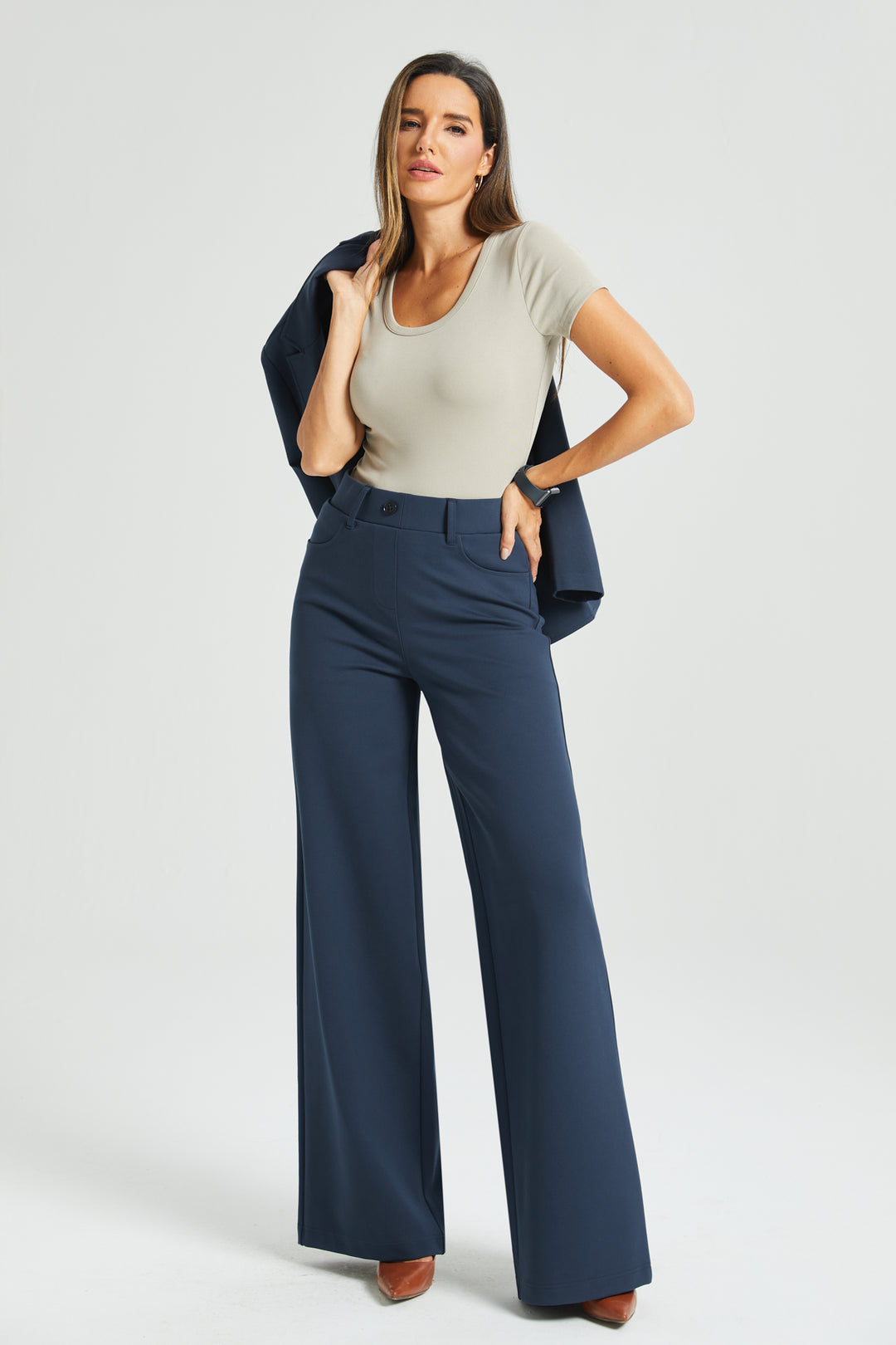 7-Pocket High-Waist DPYP™ Dress Pant Yoga Pant