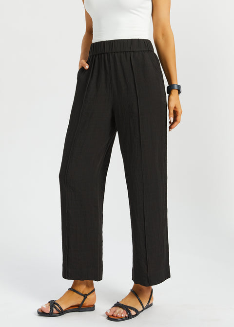 Camp Pant | Linenette (Black)