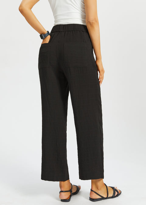 Camp Pant | Linenette (Black)