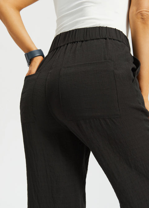 Camp Pant | Linenette (Black)