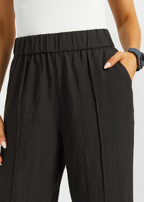 Camp Pant | Linenette (Black)