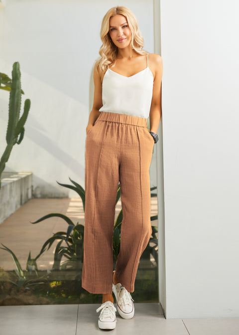 Camp Pant | Linenette (Sandalwood)
