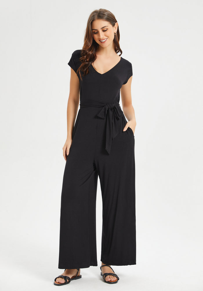 Day to Night Jumpsuit (Black)