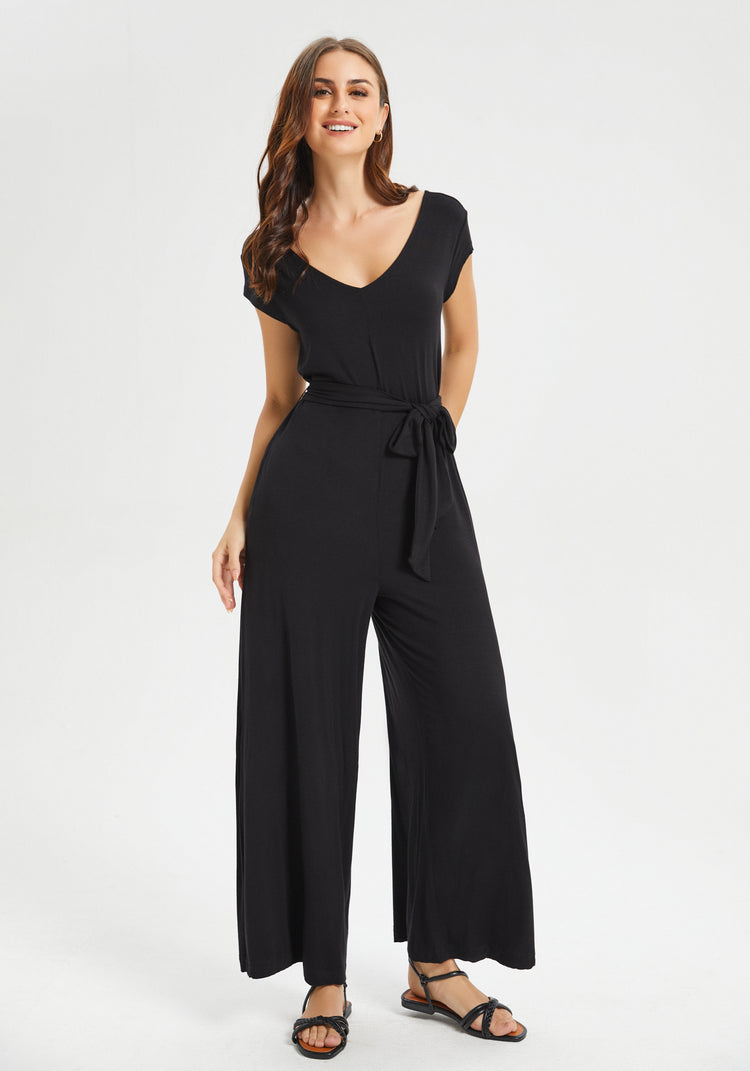 Day to Night Jumpsuit (Black)
