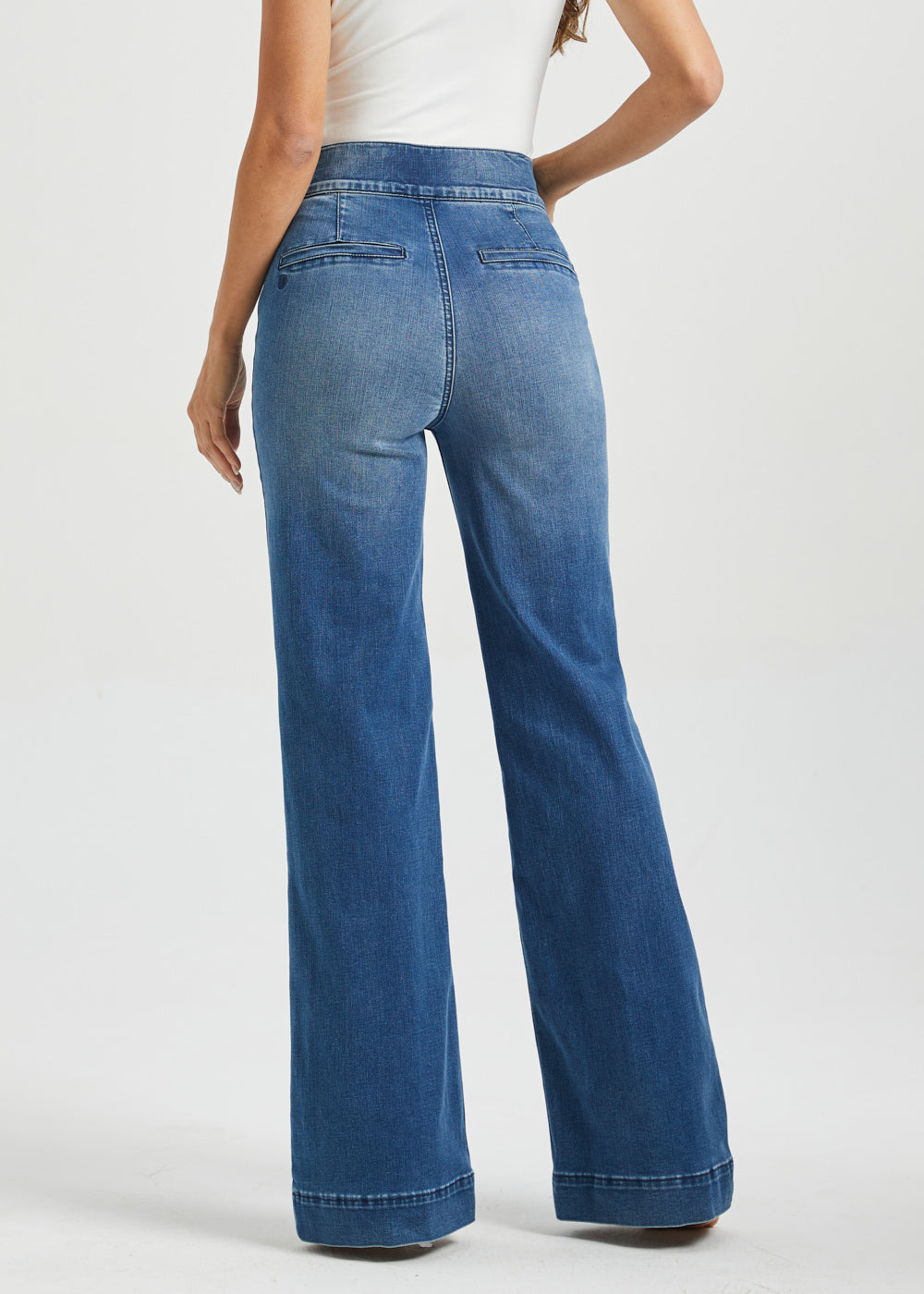 メンズ bate post WASHED AGING DENIM PANTS